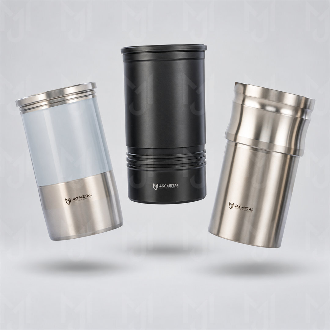 Automotive Cylinder Liners with different profiles and surface finishes.